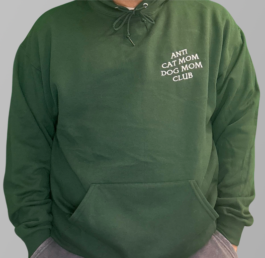Anti Cat Mom Dog Mom Club Crewneck